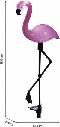 Solar Flamingo-Gartenleuchten 3er Set - Waagemann