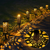 Solarbetriebene Gartenleuchte im klassischen Vintage-Stil (2er Set) - Waagemann