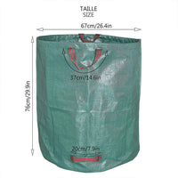 Super-reissfester faltbarer Gartensack XXL 272L - Waagemann
