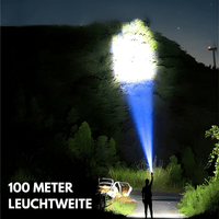 Superstarke 5 Modi USB AKKU Taschenlampe mit Arbeitslicht 2 - Waagemann