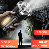 Superstarke Taschenlampe mit Arbeitslicht - Waagemann