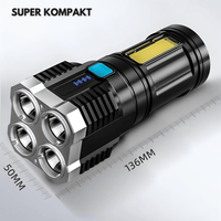 Superstarke Taschenlampe mit Arbeitslicht - Waagemann