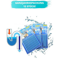 Umweltfreundliche Abfluss- & Geruchsfrei Stäbchen (12-Stück Jahres-Packung) - Waagemann