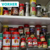 Verstellbares 2-stufiges Küchen- & Apothekenschrank-Regal - Waagemann