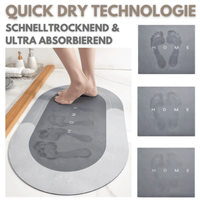 WAAGEMANN® Drymat - Ultra-Saugfähige Anti-Rutsch-Matte - 45% Rabatt HEUTE - Waagemann