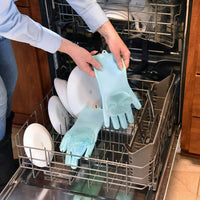 Waagemann HYPER Borsten Reinigungs-Handschuhe - Waagemann