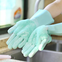 Waagemann HYPER Borsten Reinigungs-Handschuhe - Waagemann