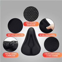 WAAGEMANN PREMIUM 3D Silikon-Gel Sattelpolsterung - Waagemann