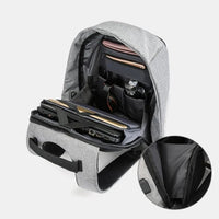 Waagemann SAFEX - Wasserabweisender Anti-Diebstahl Rucksack - Waagemann