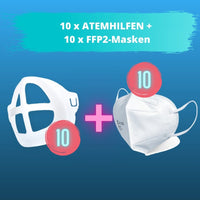 WAAGEMANN Weiche Maskenstütze Atemhilfe (5er Set) - Waagemann