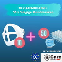 WAAGEMANN Weiche Maskenstütze Atemhilfe (5er Set) - Waagemann