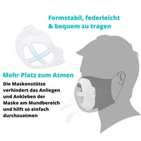 WAAGEMANN Weiche Maskenstütze Atemhilfe (5er Set) - Waagemann
