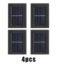 Wasserdichte solarbetriebene Wanddekorationsleuchte für die Terrasse (2er Set) - Waagemann