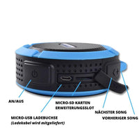 Wasserfeste 5W Outdoor Bluetooth Musikbox - Waagemann
