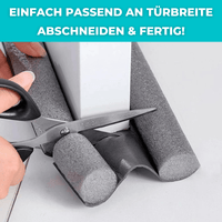 Zuschneidbarer Zugluftstopper - Waagemann
